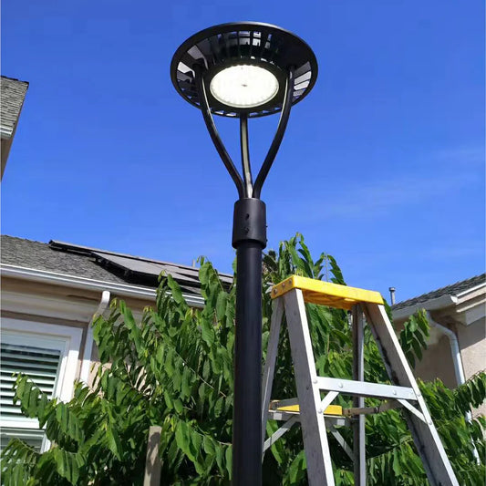 20W/30W/40W/60W Selectable LED Post Top Light 3CCT Tunable | 2PT-20/30/40/60W-XXK-U - primeledlight