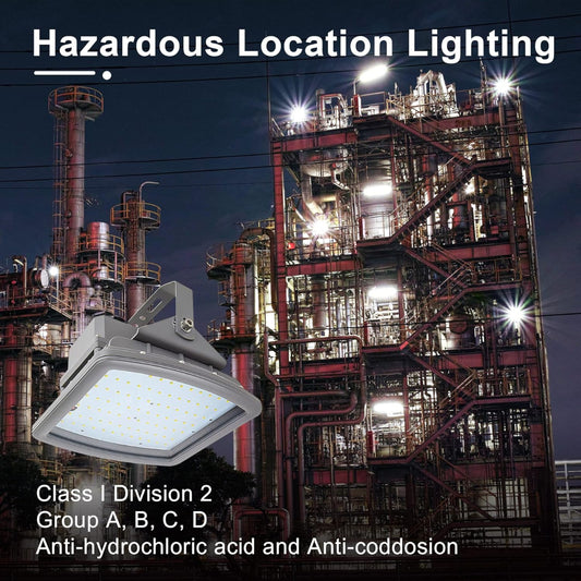 Durable explosion-proof light providing uniform illumination for safety