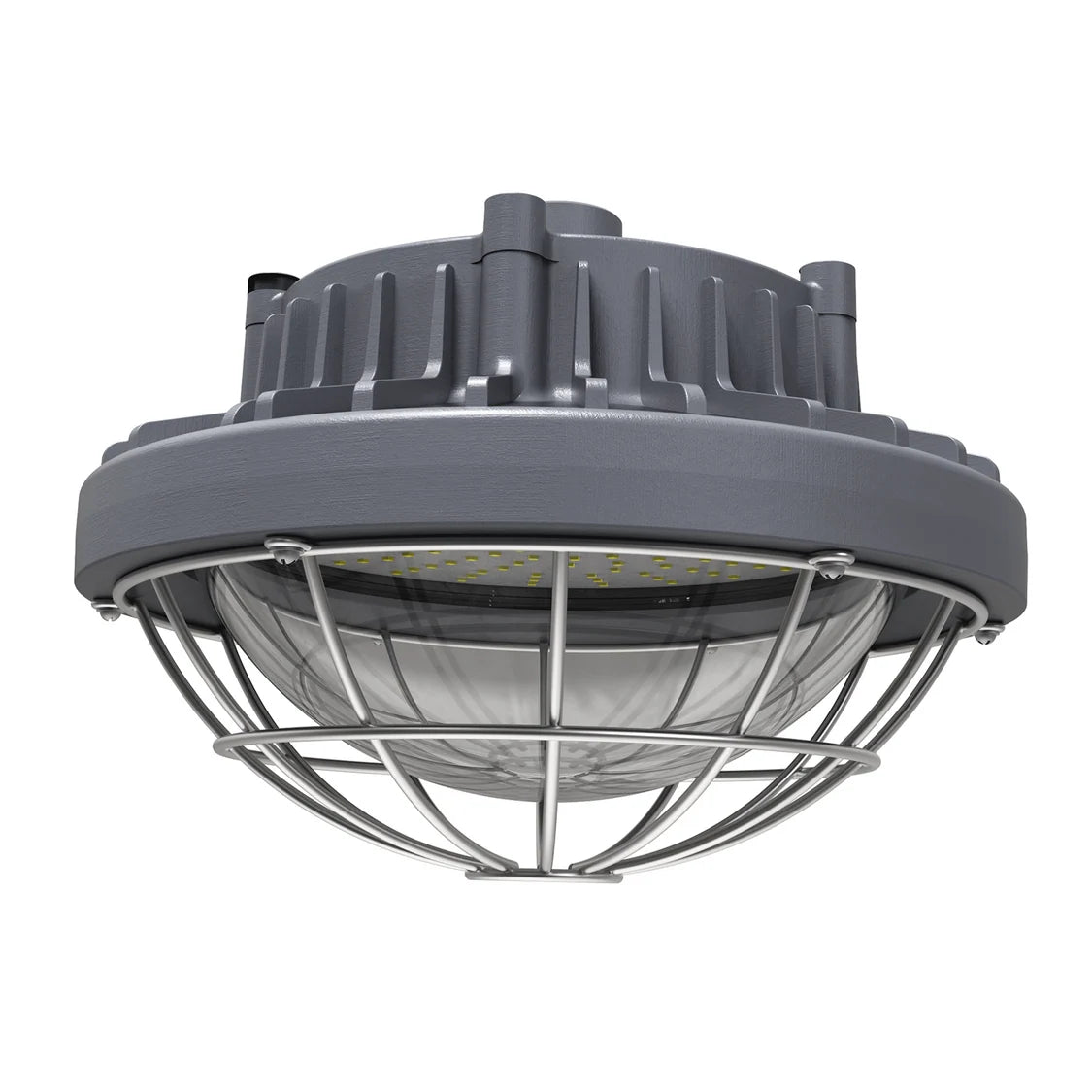 80W Round Explosion-proof Low Bay Light Class 1 Division 2 CCT 5000K | CEB-80W-120V-50K (FREE Shipping)