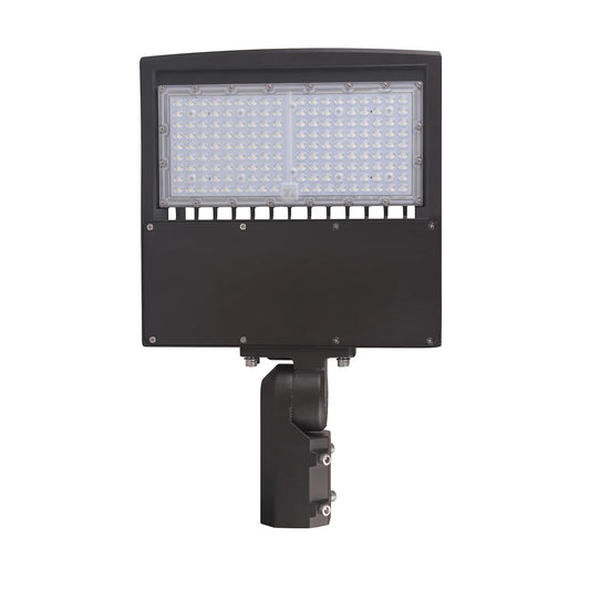 150W LED Shoebox Light Brown Housing AC 120~277V CCT 5000K Photocell | SBC8B-150W-120V-50K-P - primeledlight