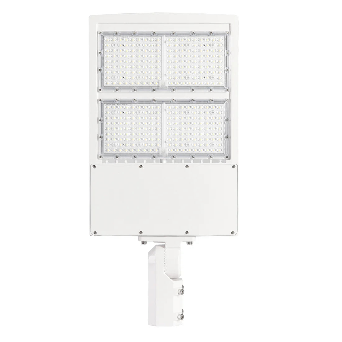 300W LED Shoebox Light White Housing AC 277-480V CCT 5000K | SBC8B-300W-480V-50K-W - primeledlight