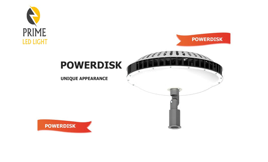 300 W Job site LED Powerdisk Light - primeledlight