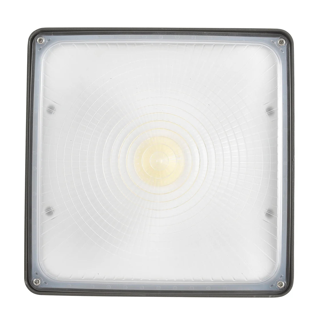 3 Wattage & 3 CCT Selectable Square Canopy Light-Wattage 30/45/70W-CCT 3000K/4000K/5000K | 4NCP-30/45/70W-XXK