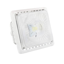 30/40/55W Square LED Canopy Light AC 120~277V CCT 30/40/50K | CPN-30/40/55W-XXK-V4