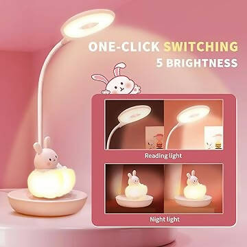 Lumi Pals Kid's desk lamp/ night light Cloud Animal - primeledlight