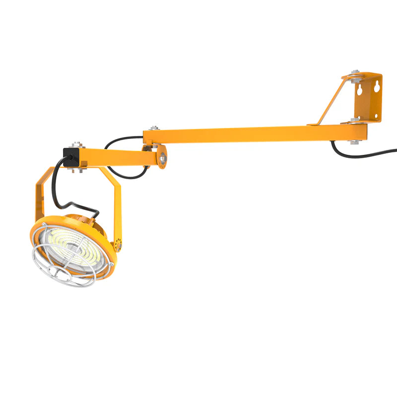 30W Led Dock Light-Adjustable Steel Mounting Arm AC 120-277V CCT 5000K | DKL-30W-120V-50K-V2 - primeledlight