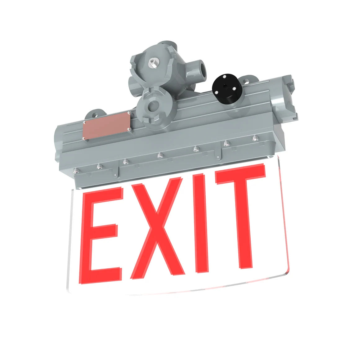 5W Explosion-Proof Emergency Exit Sign Light – Class I Division 1-Red Sign-UL Certified | LSEX-5WJNRD180