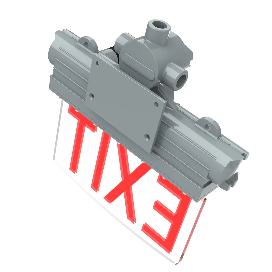 5W Explosion-Proof Emergency Exit Sign Light – Class I Division 1-Red Sign-UL Certified | LSEX-5WJNRD180