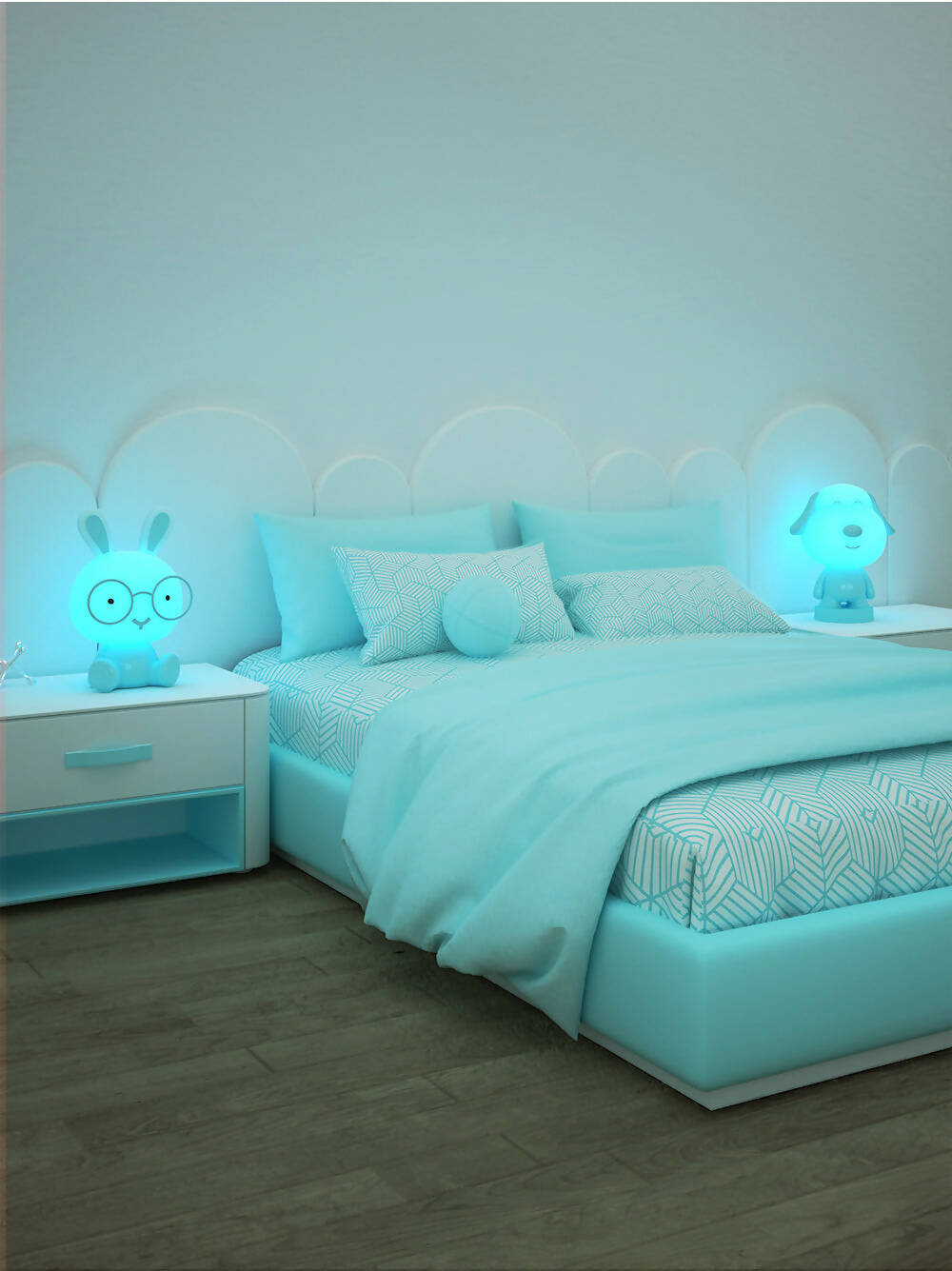 Lumi Pals Kid's Table lamp/ night light sitting Style Animal - primeledlight