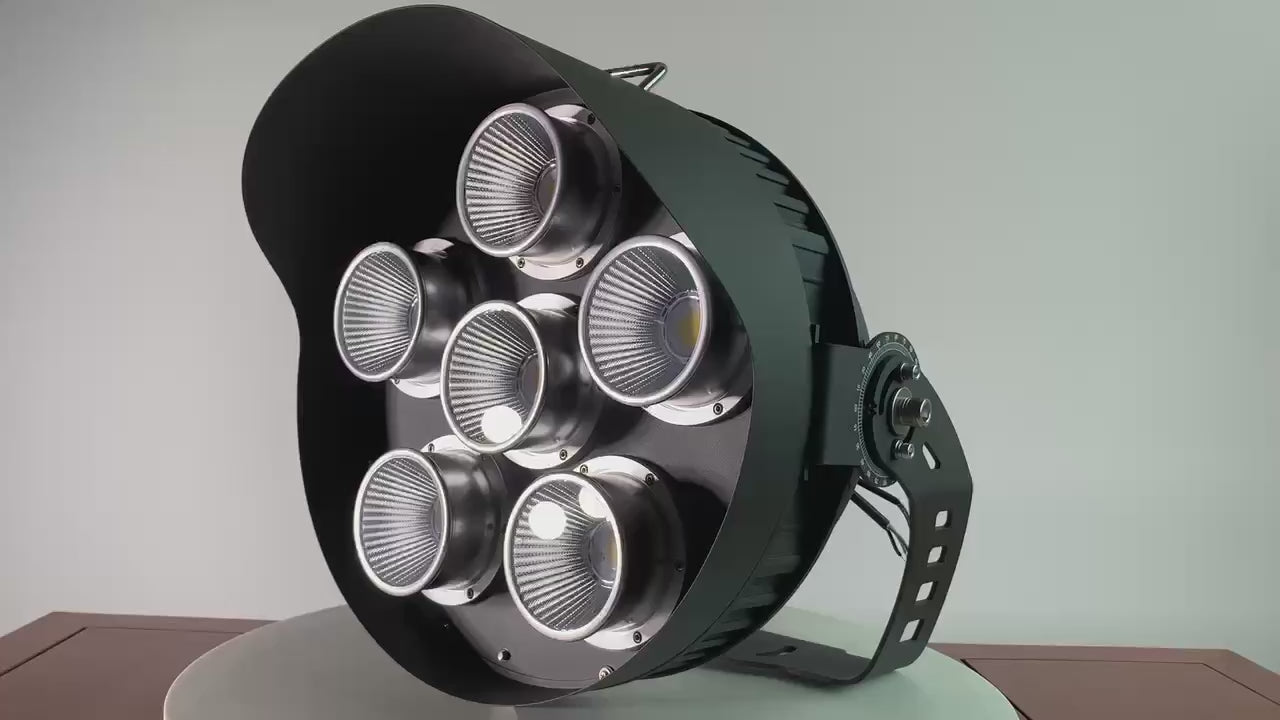 600W LED Sport Light AC 120-277V 38 Beam Degree CCT 5000K | SPL-600W-120V-50K-6